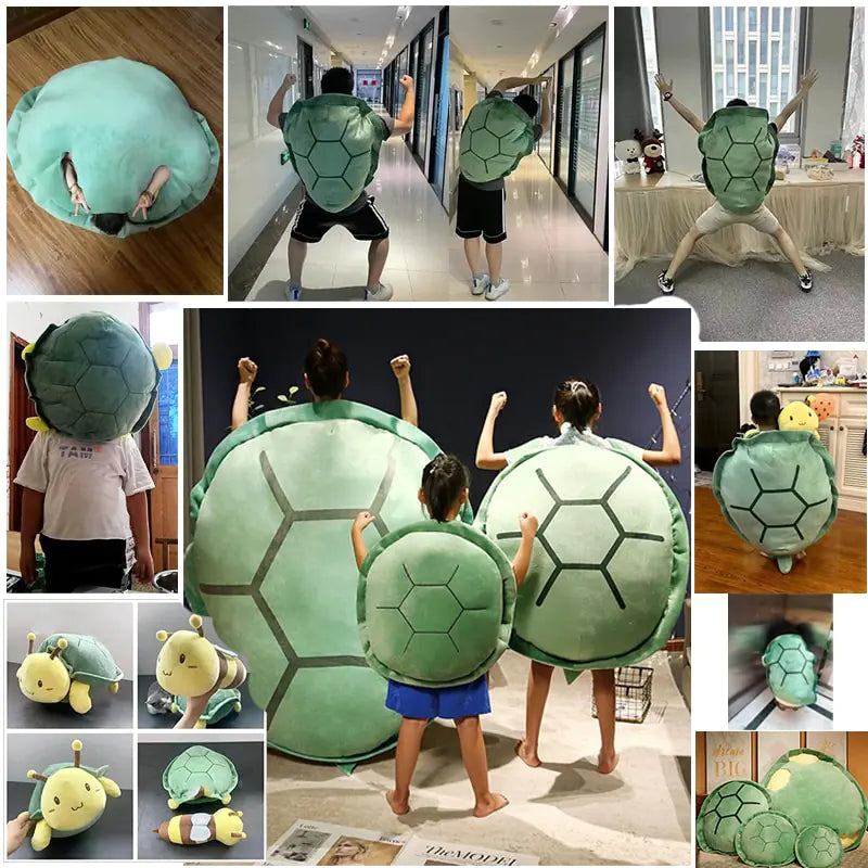 Turtle Power Shell Pillow - TrendoraX