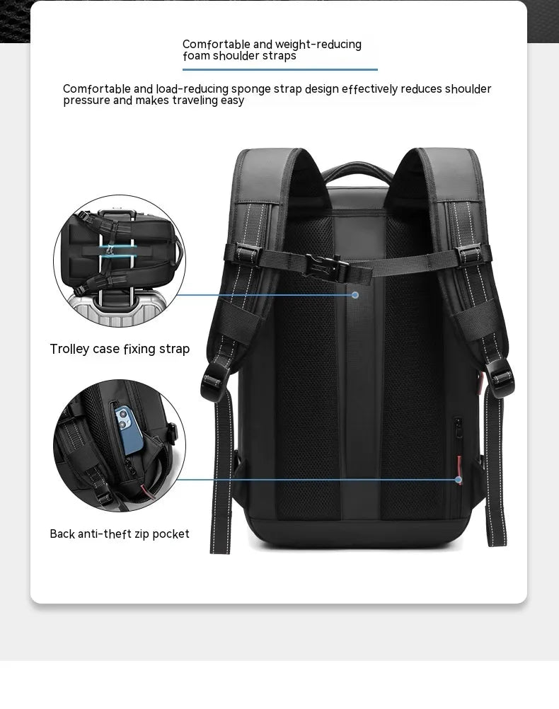 Vacuum Compression Large-capacity Backpack - TrendoraX