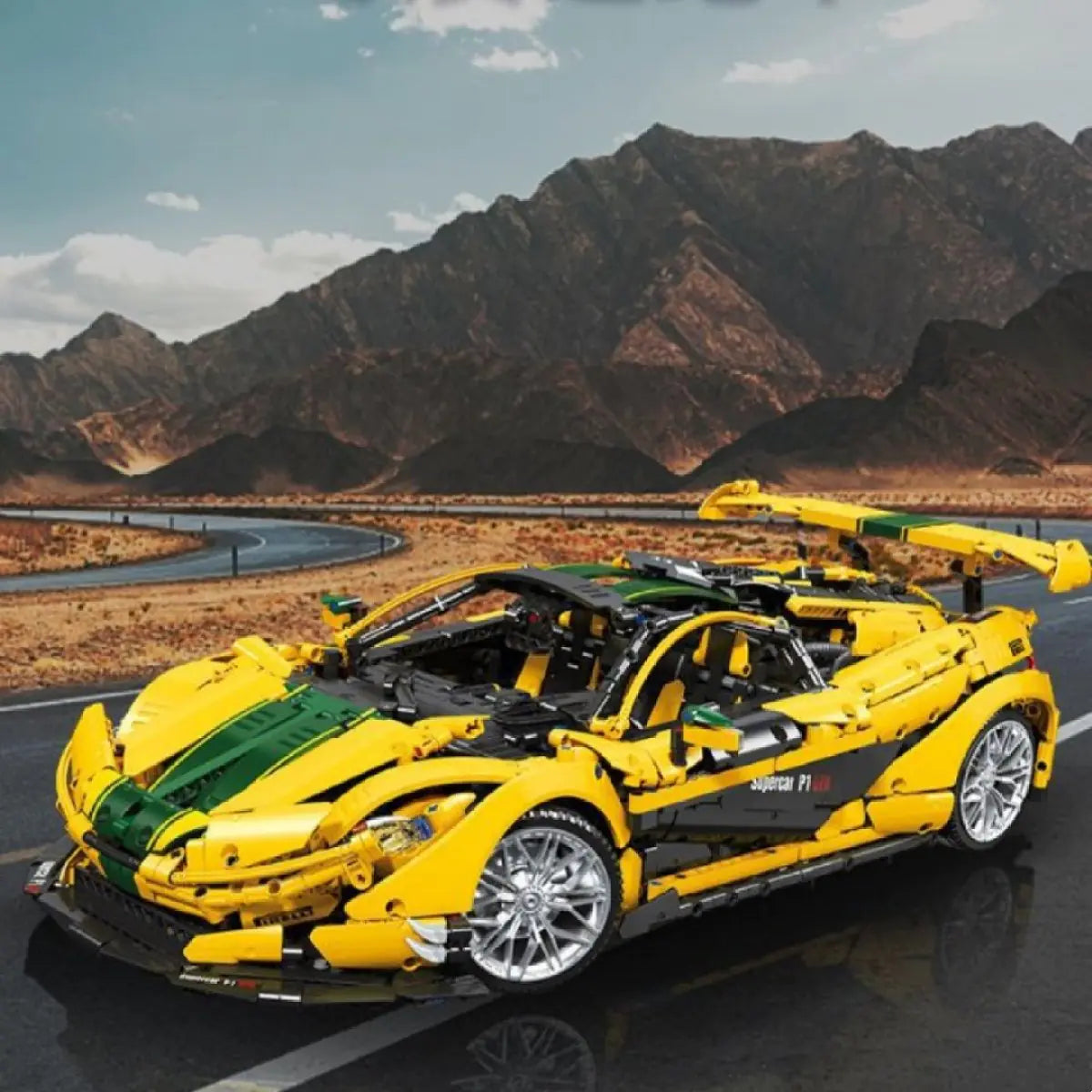 Building Blocks Sports Car Children's Assembled Toys - TrendoraX