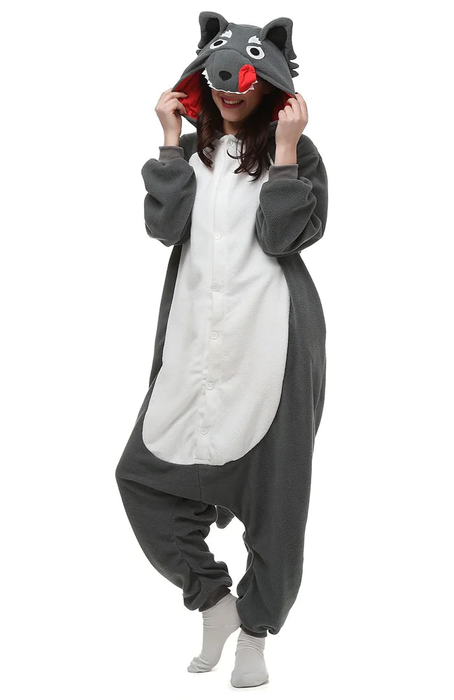 Adult Toothless Dragon Kigurumi Onesie Pajamas - Cosplay Costume - TrendoraX