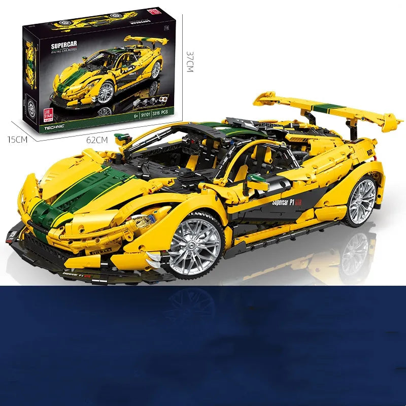 Building Blocks Sports Car Children's Assembled Toys - TrendoraX
