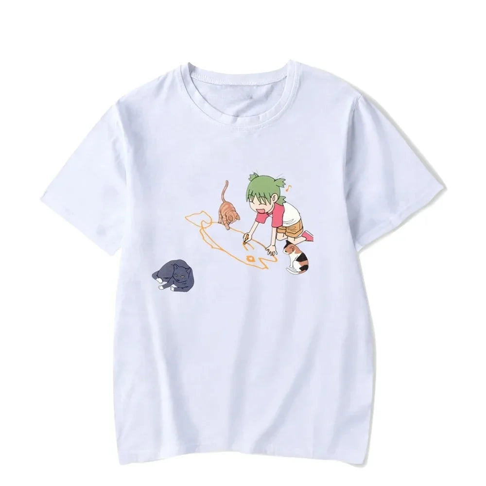 Vintage Abstract Print Cycling Jersey Short Sleeve Zip Neck Men's M