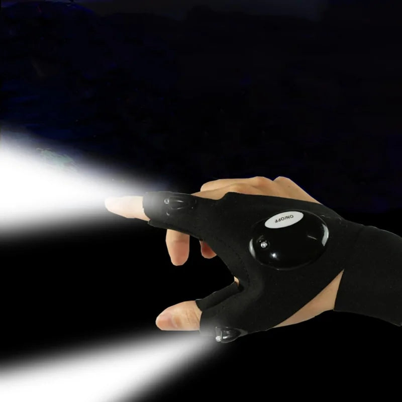 Fingerless LED Glove for Outdoors - TrendoraX