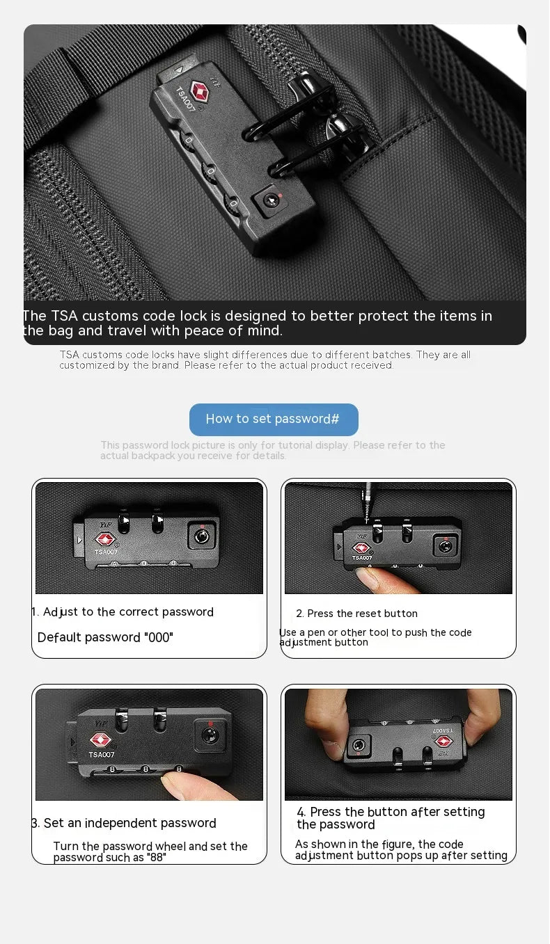 Vacuum Compression Large-capacity Backpack - TrendoraX