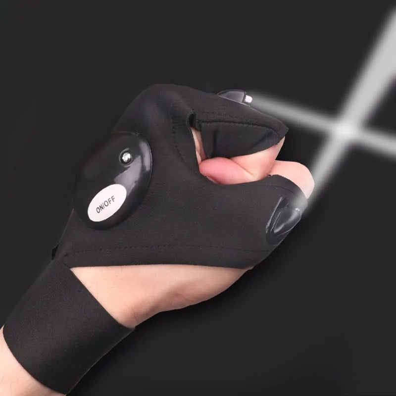 Fingerless LED Glove for Outdoors - TrendoraX