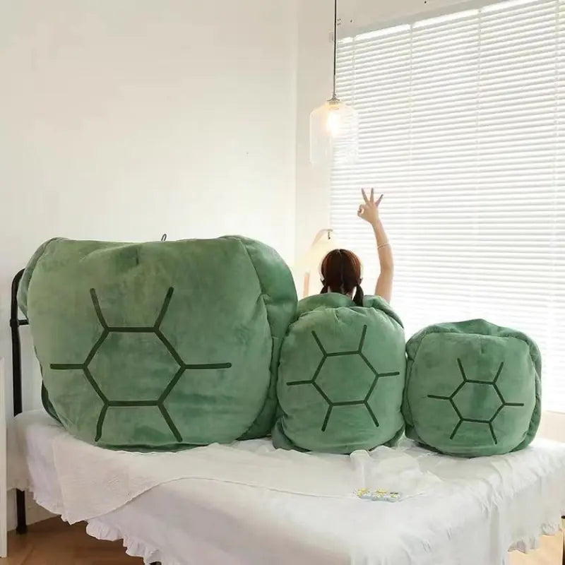 Turtle Power Shell Pillow - TrendoraX