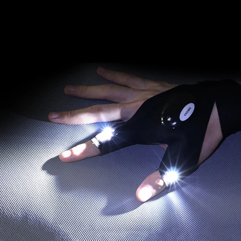 Fingerless LED Glove for Outdoors - TrendoraX